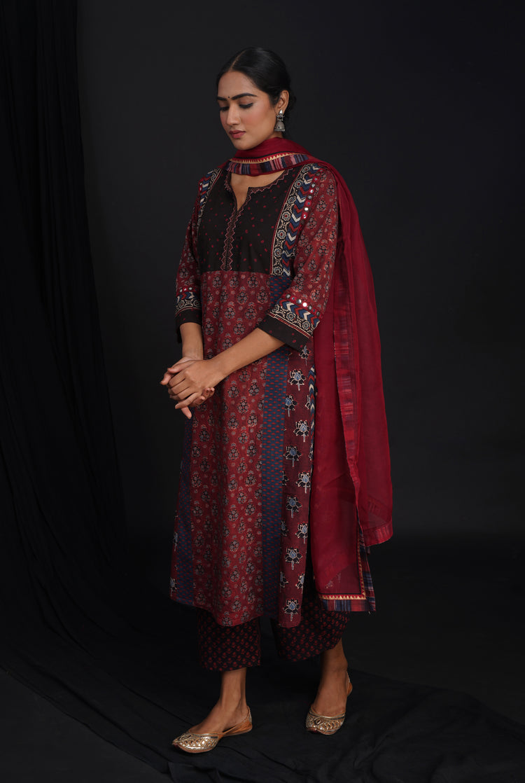 Rozana Bottom Red Black (6804849524783)
