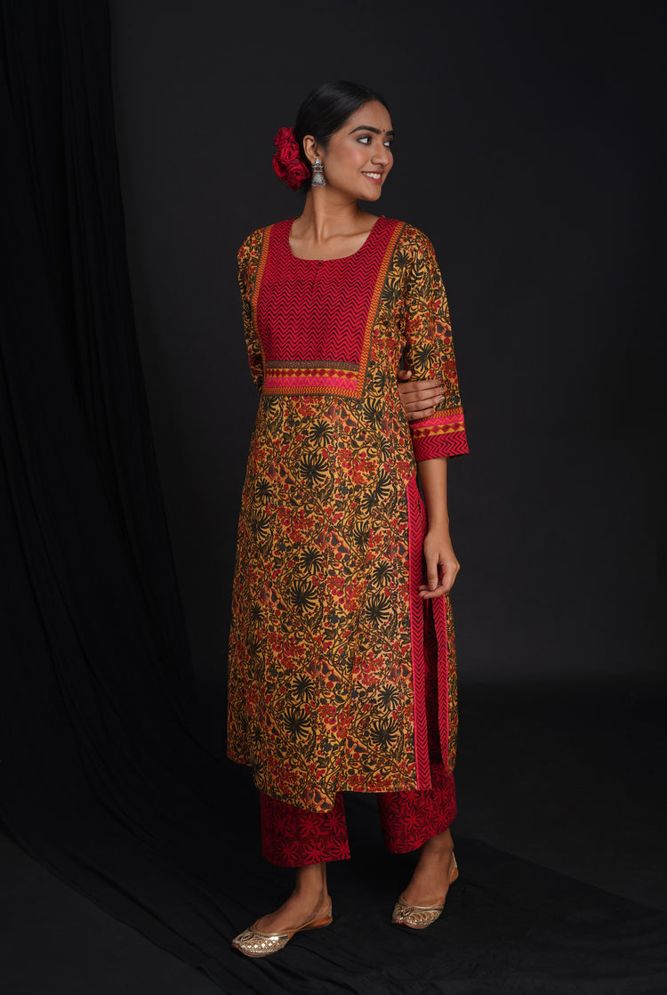 Rozana Pant Maroon Red (6804551008303)