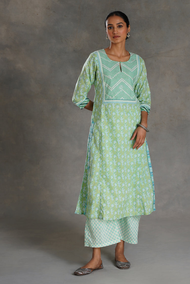 Rozana Pant White Sea Green (7020883312687)