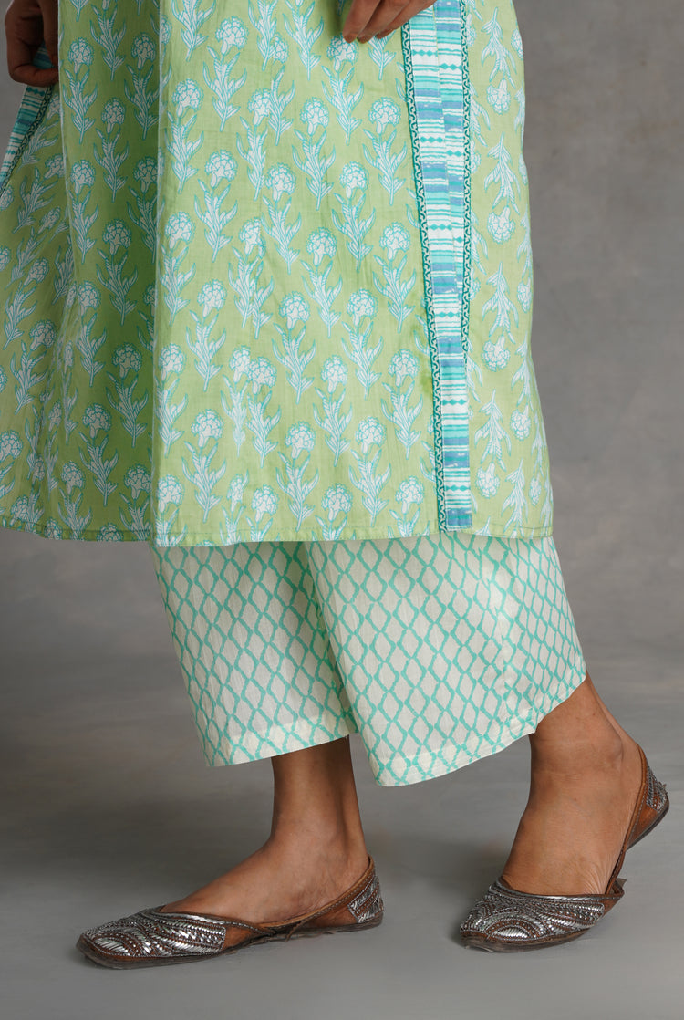 Rozana Pant White Sea Green (7020883312687)