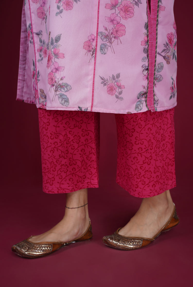 Rozana Pants Pink Jaal (6766403387439)