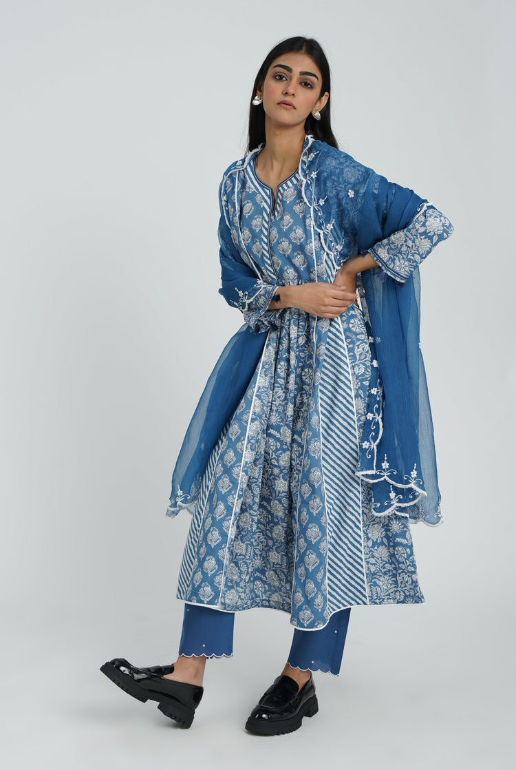 Dreamy Dupatta Blue (8054014935339)