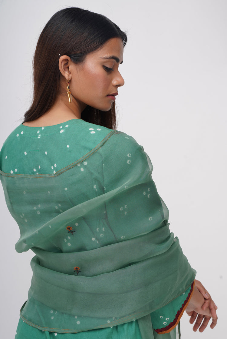 Adah Dupatta Teal (8054004449579)