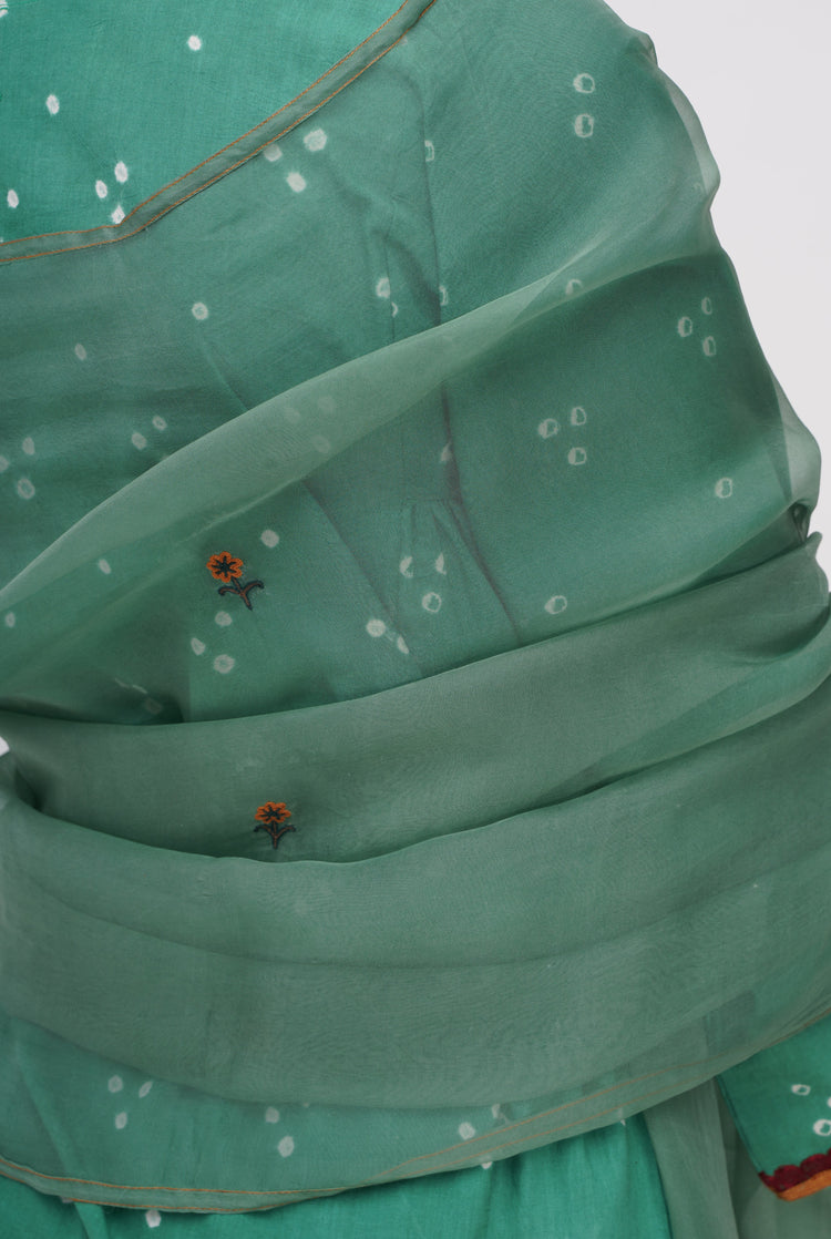 Adah Dupatta Teal (8054004449579)