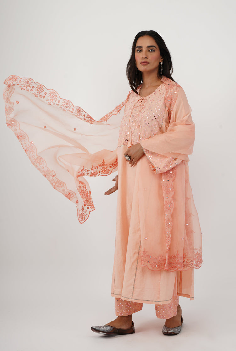 Adah Dupatta Light Peach (8054003335467)