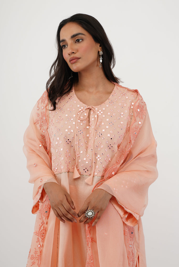 Adah Dupatta Light Peach (8054003335467)