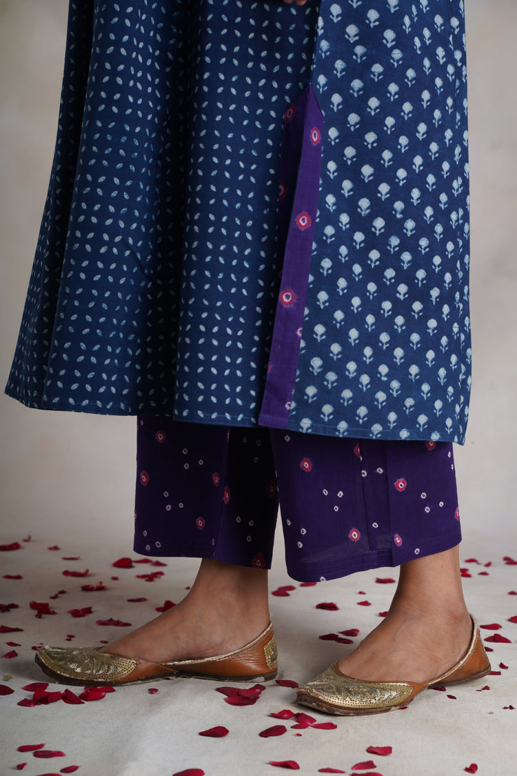 Rozana Pants Mauve Bandhej (6755825942575)