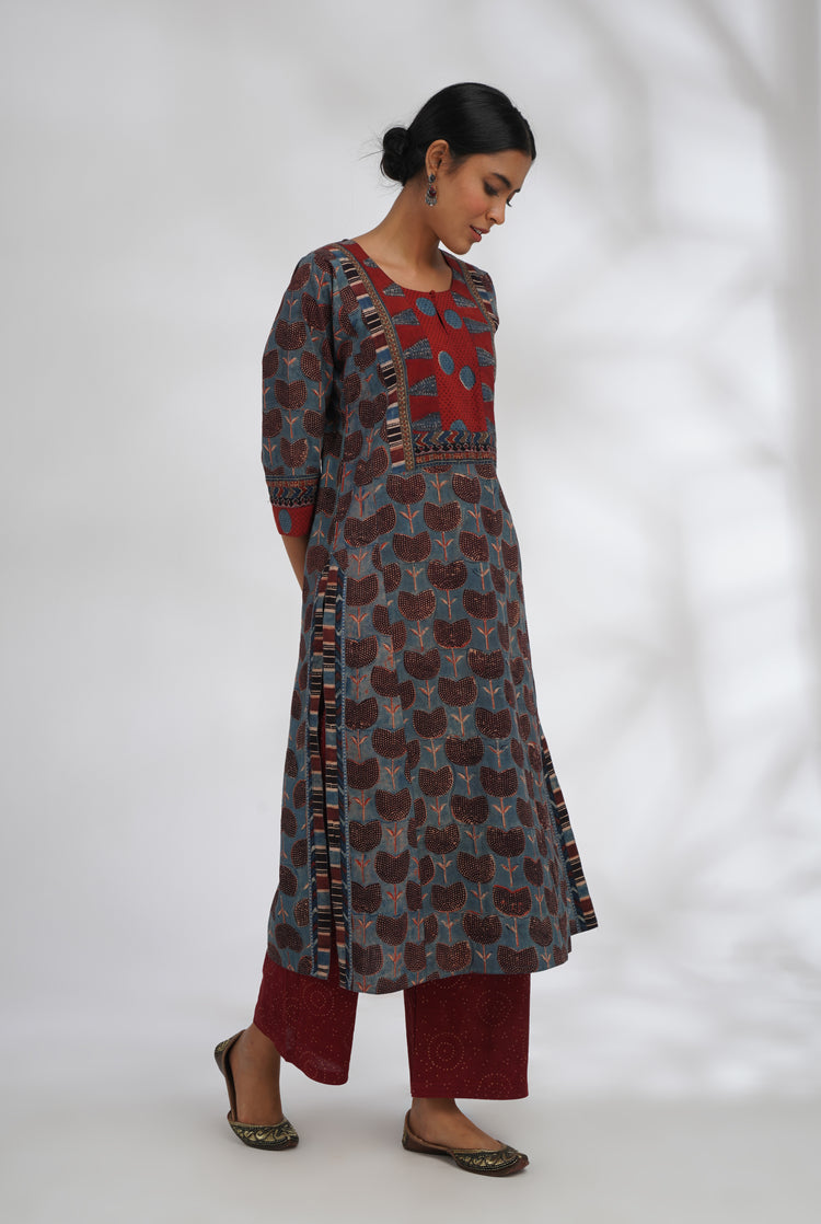 Rozana Pant Maroon (7047272202287)