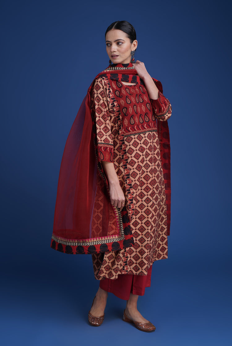 Rozana Chiffon Dupatta (8077636370731)