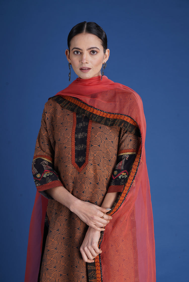 Rozana Chiffon Dupatta (8077639516459)