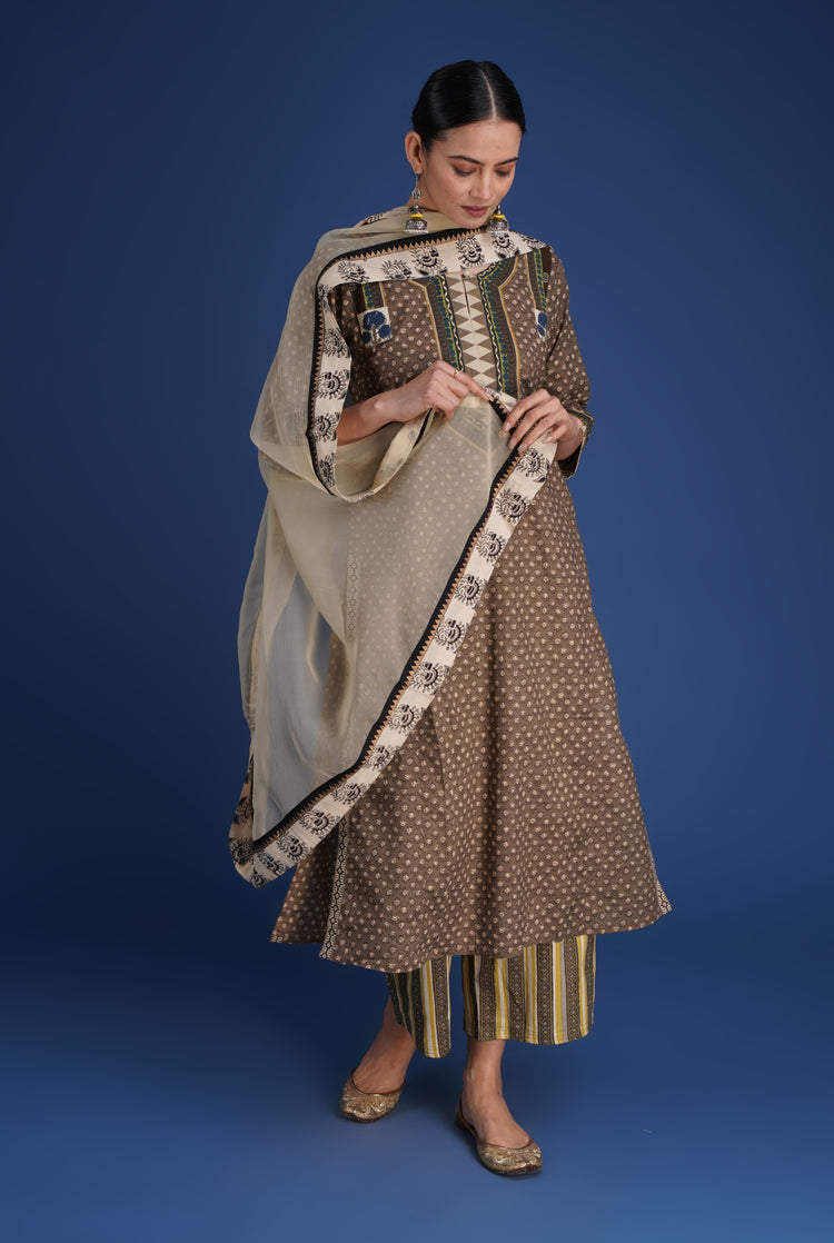 Rozana Chiffon Dupatta (8077645611307)