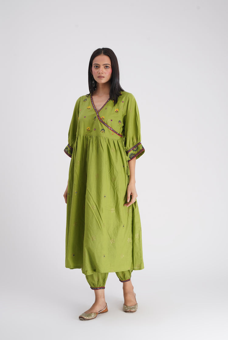 Inara Kurta Light Green (7134683463727)
