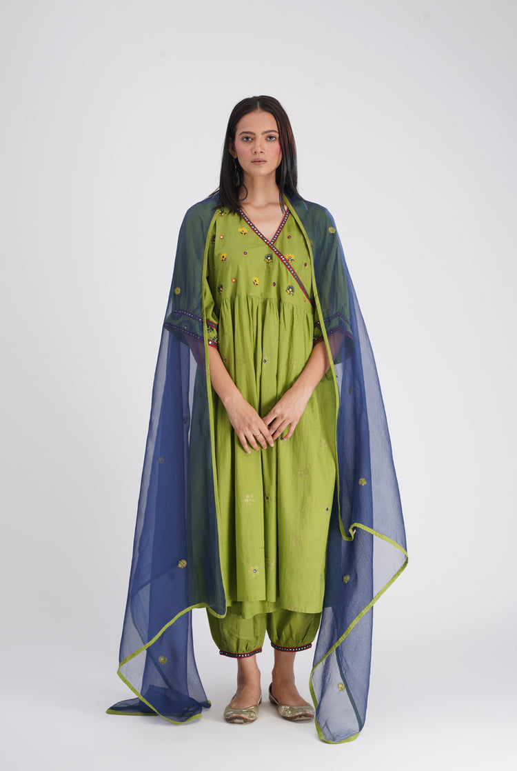 Inara Kurta Light Green (7134683463727)