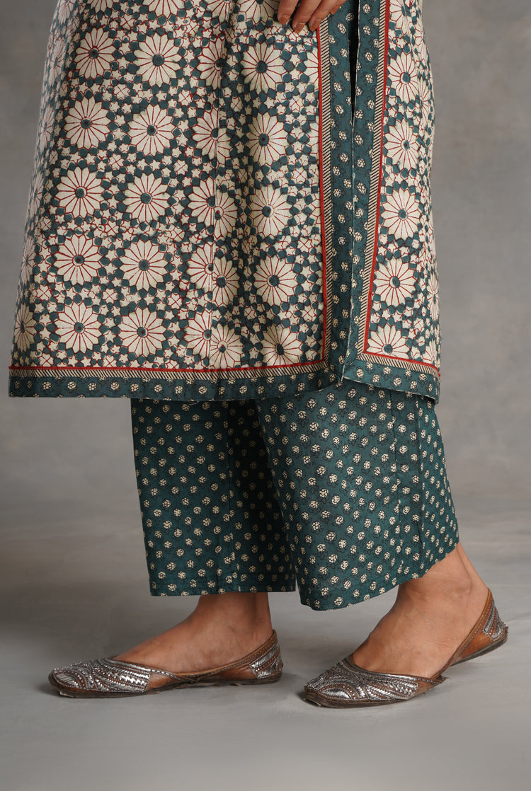 Rozana Pant Bottle Green (7020869517359)