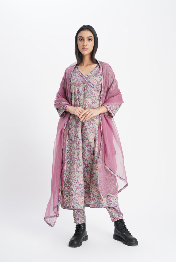 ILA Dupatta Lavender (8018150031659)