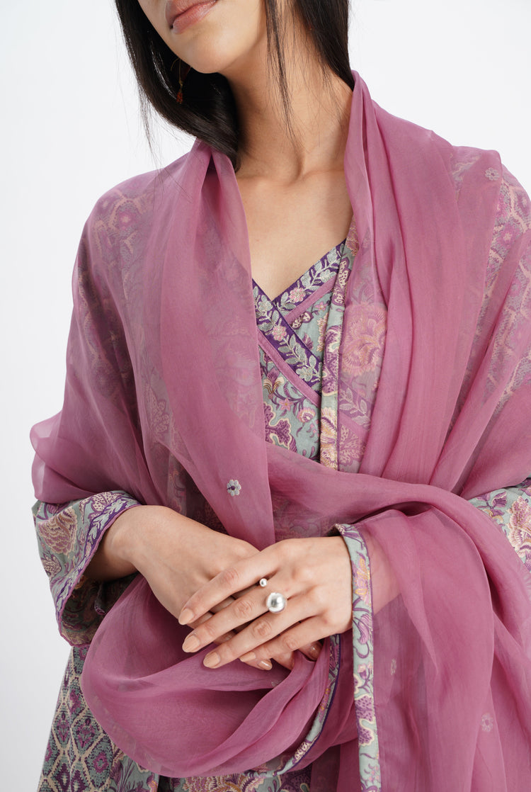 ILA Dupatta Lavender (8018150031659)
