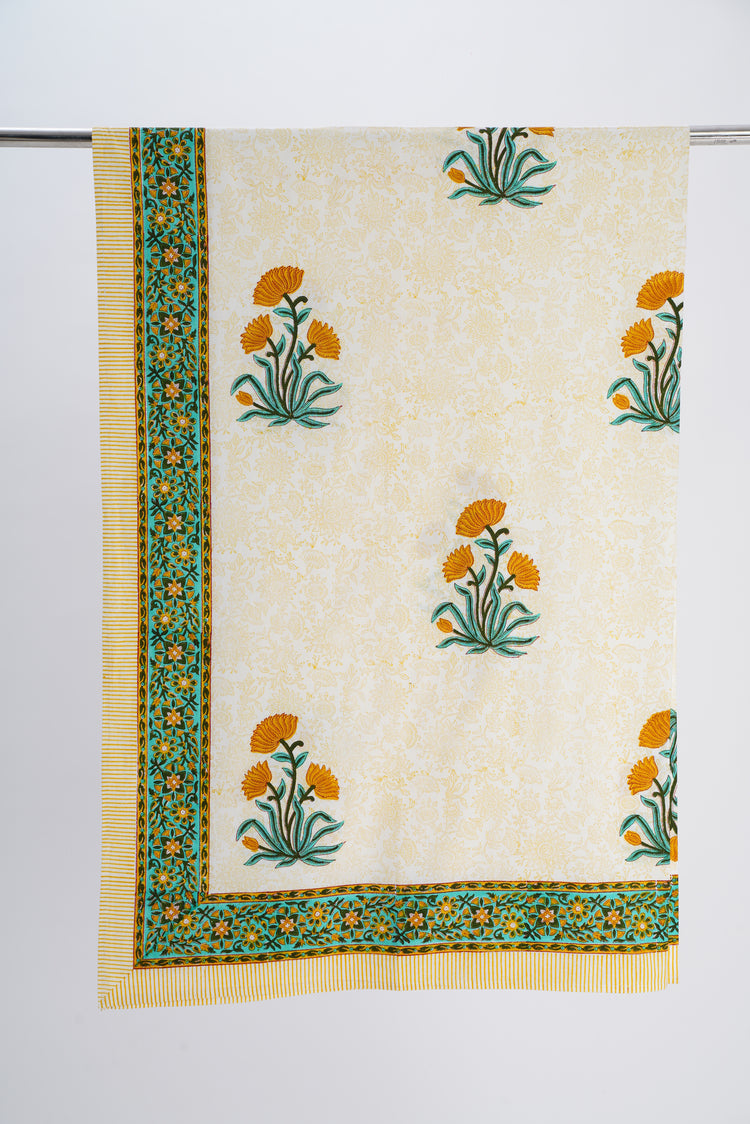 Yellow Green Bedsheet (8018229461291)
