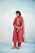 Rozana Kota Dupatta Dark Peach (9925479334187)