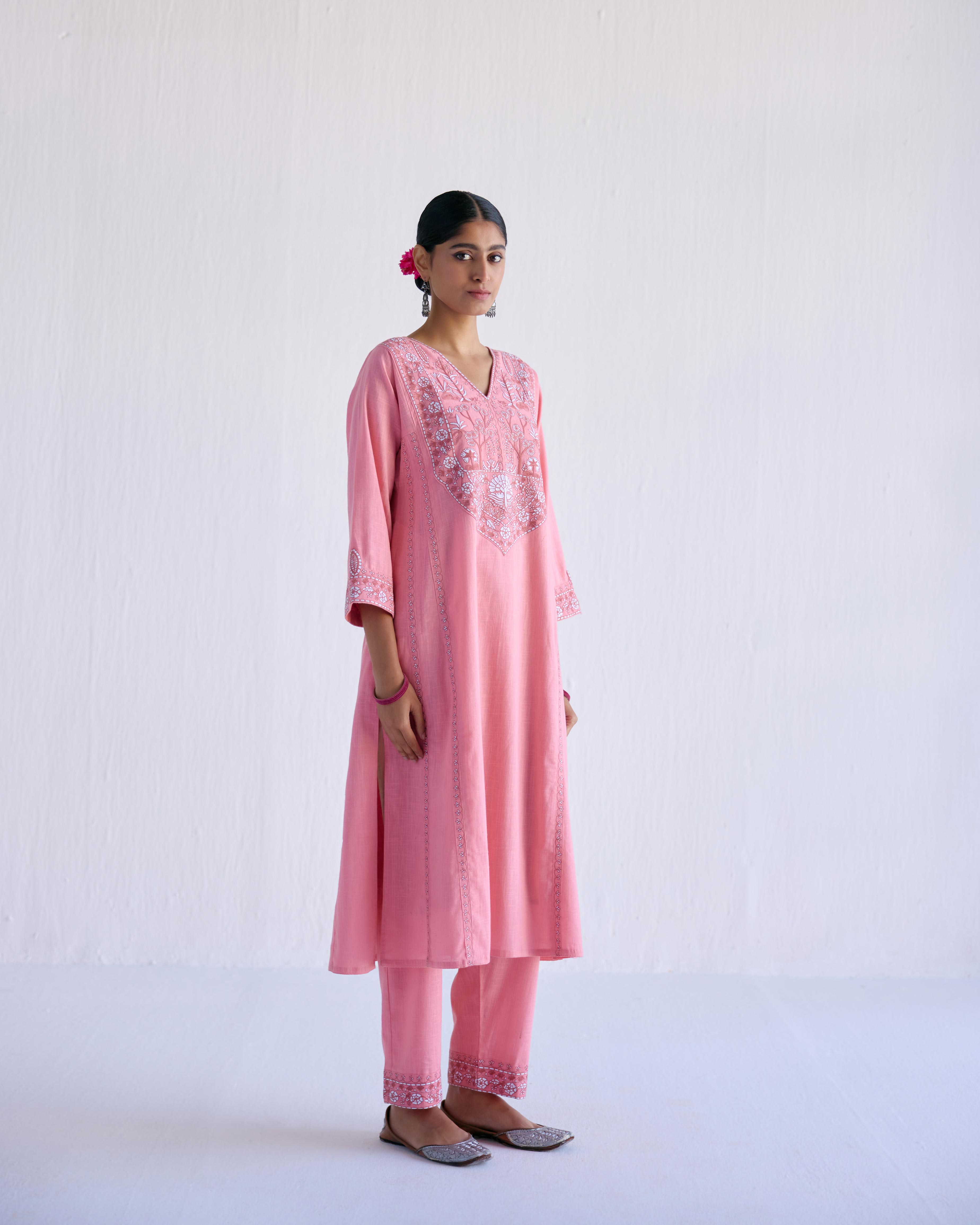 Tulsi Kurta Light Pink (9144184701227)