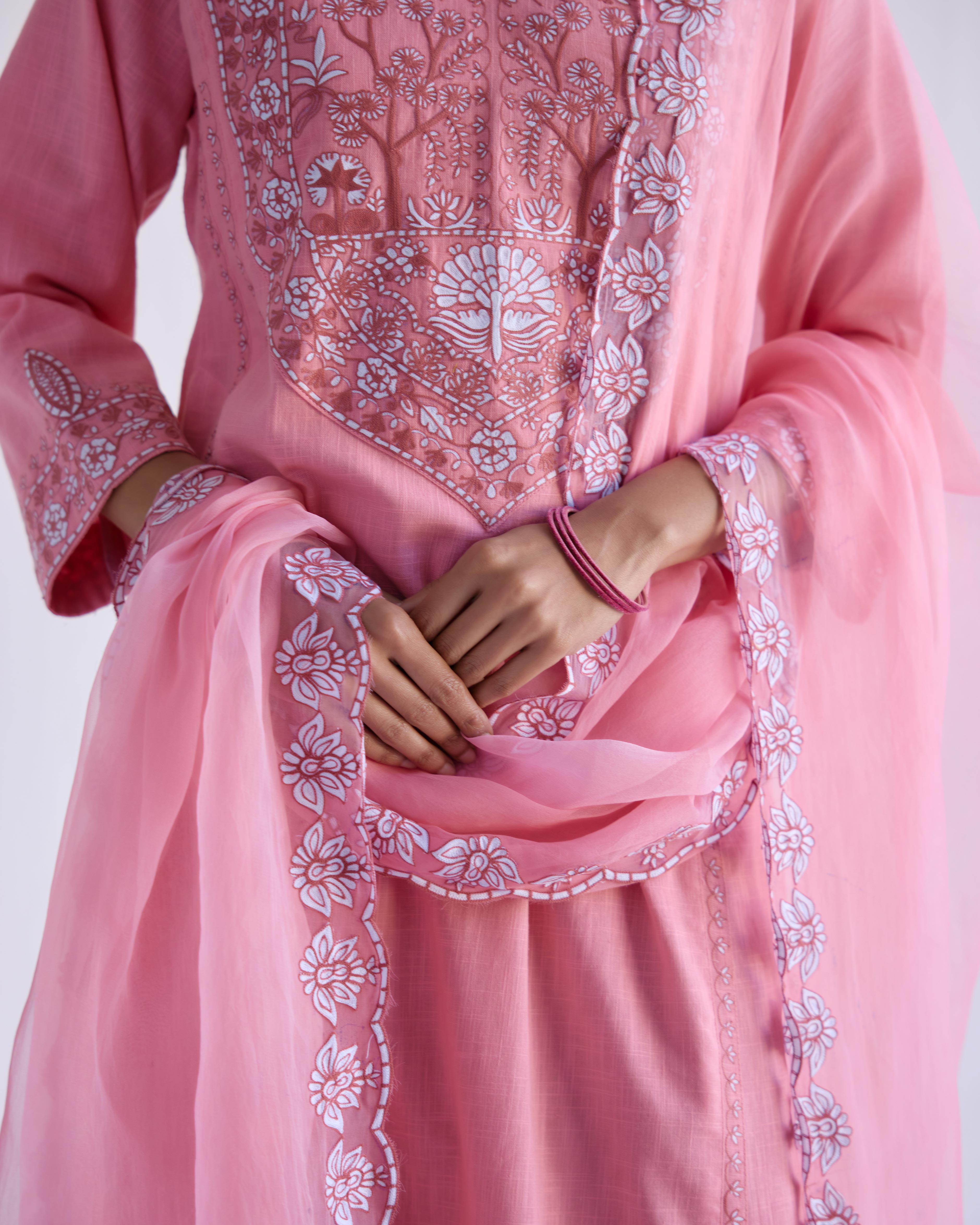 Tulsi Kurta Light Pink (9144184701227)