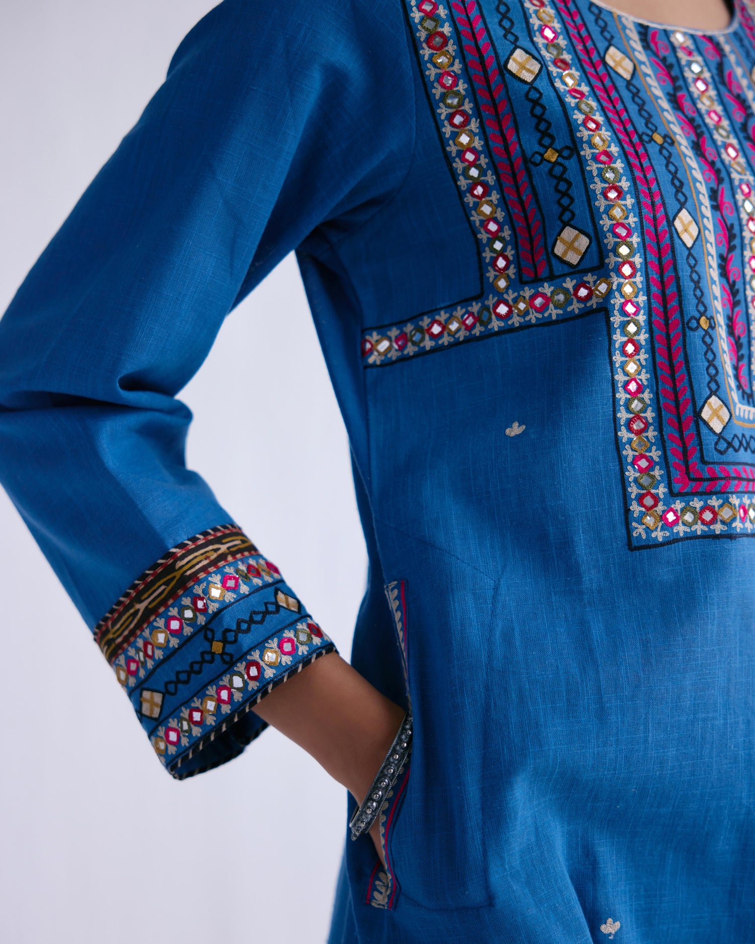 Idaya Kurta Indigo (9143700816171)