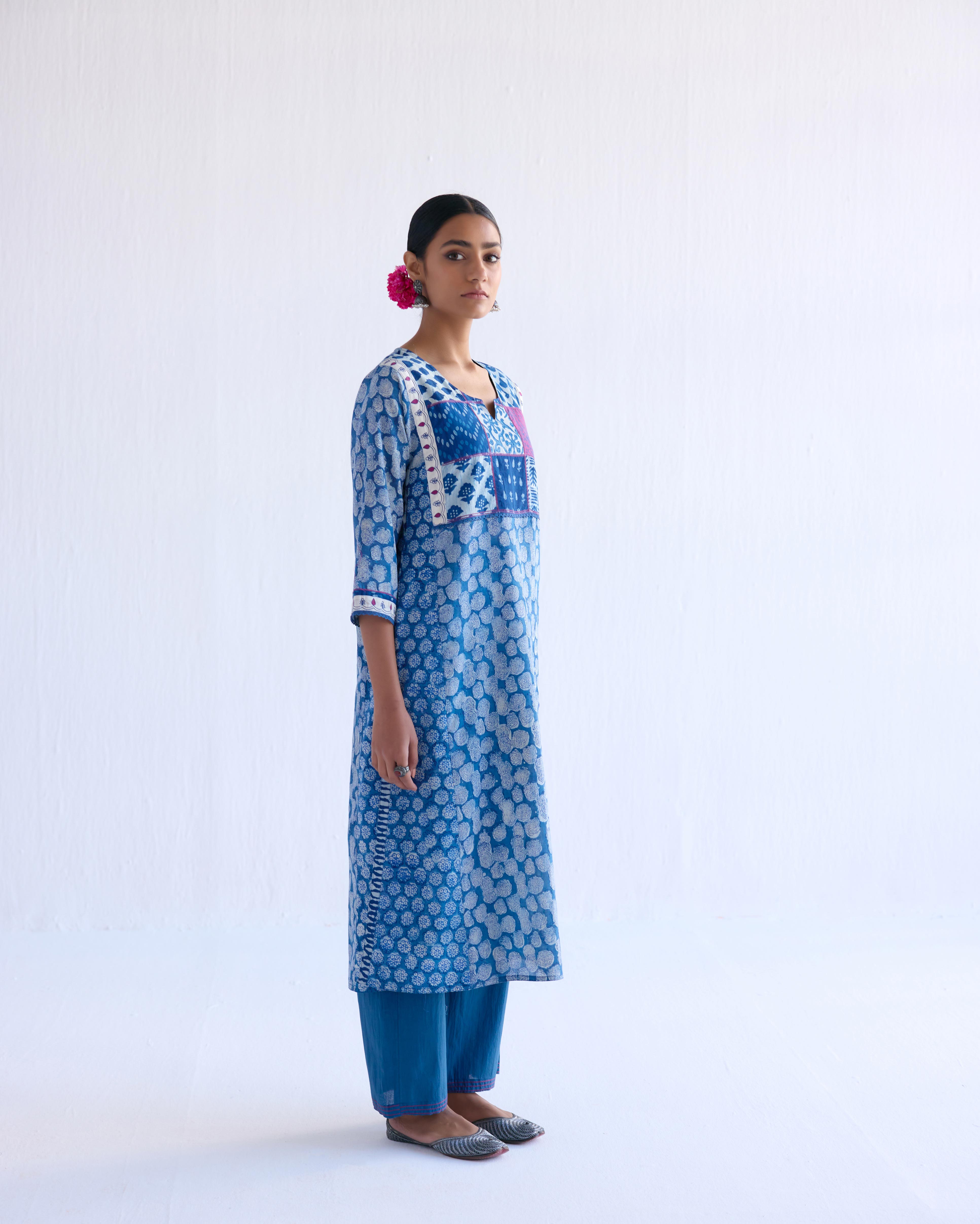 Dienne Kurta Indigo (9144081187115)