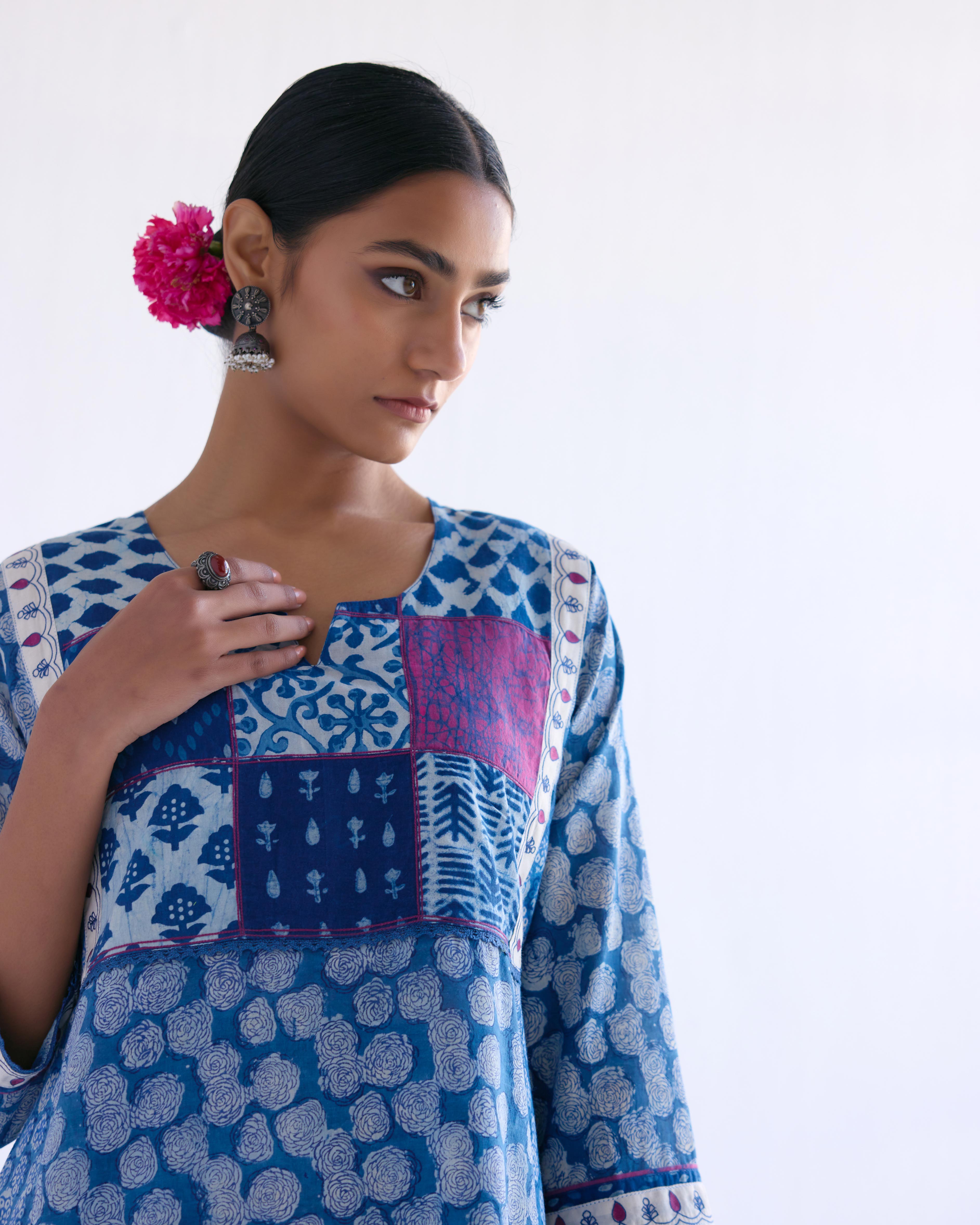 Dienne Kurta Indigo (9144081187115)