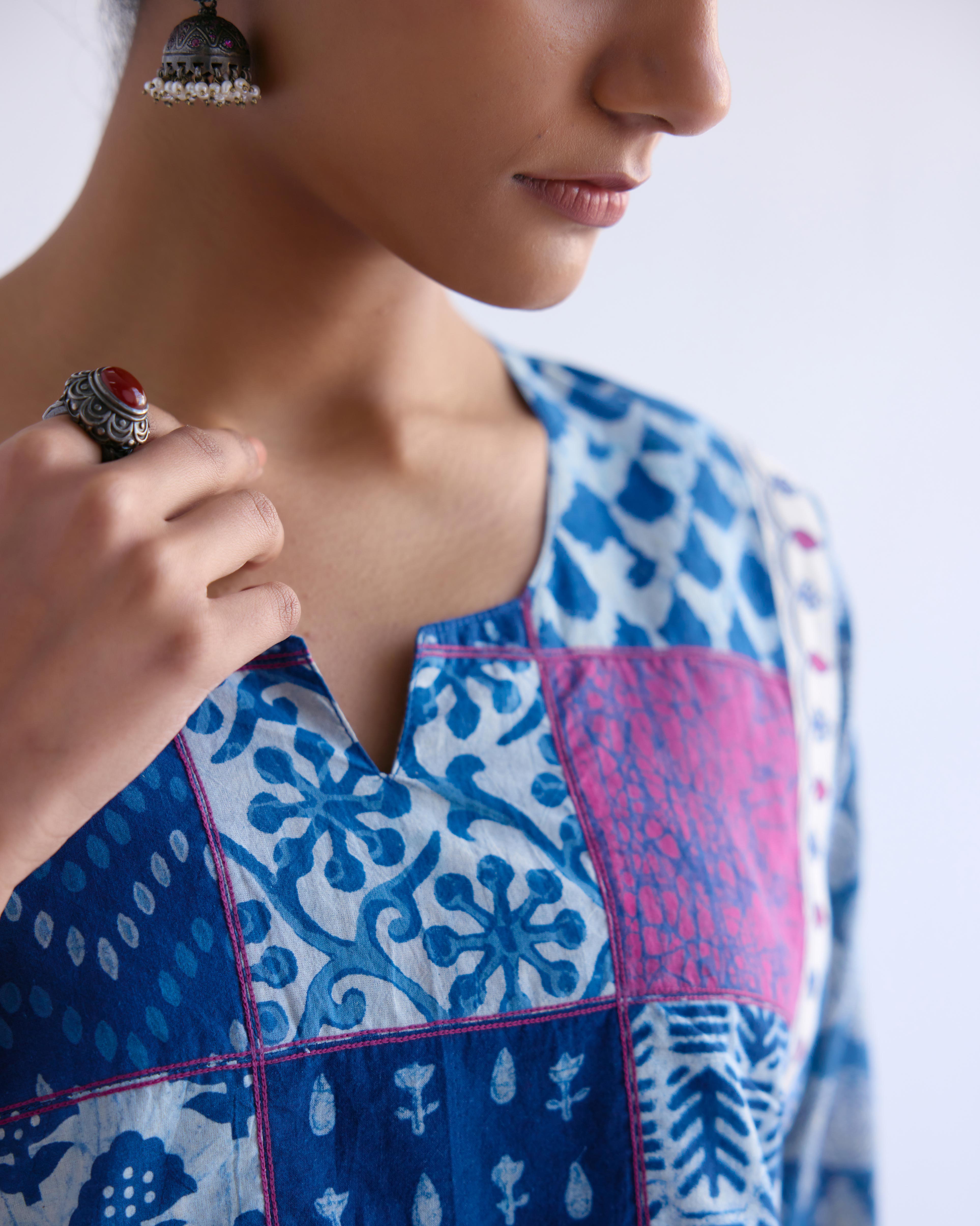 Dienne Kurta Indigo (9144081187115)