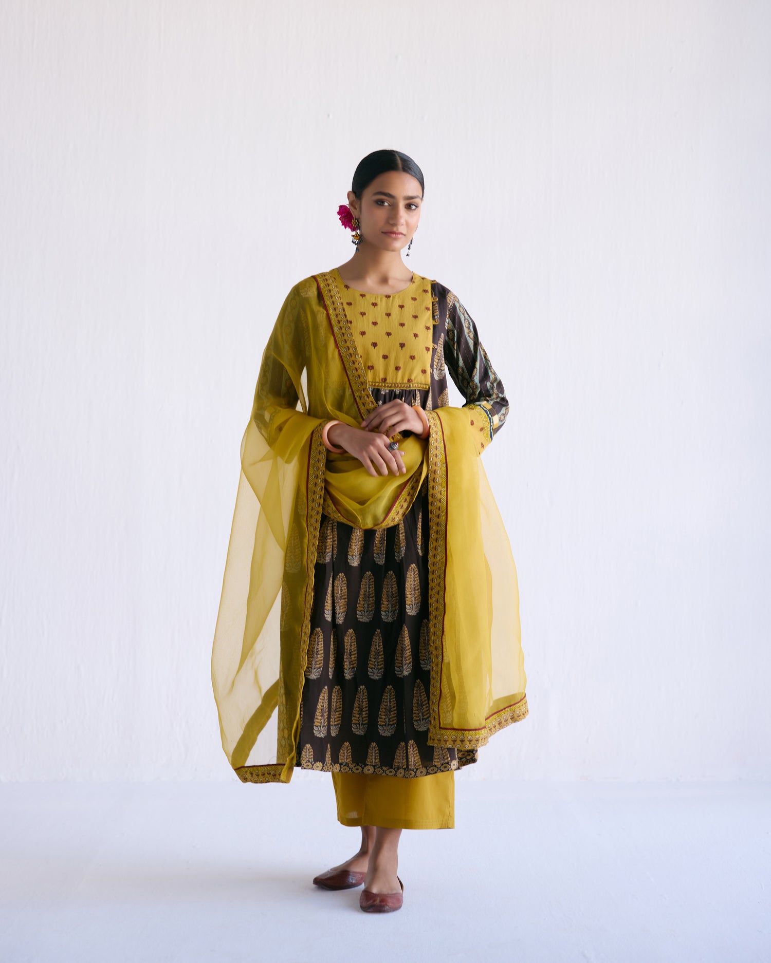 Banjara Kurta Black Ochre (9098448634155)