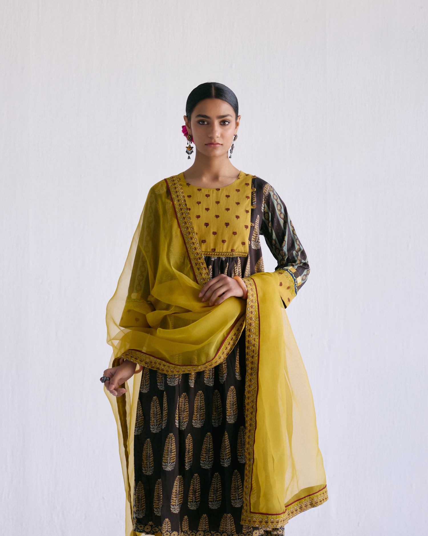 Banjara Kurta Black Ochre (9098448634155)