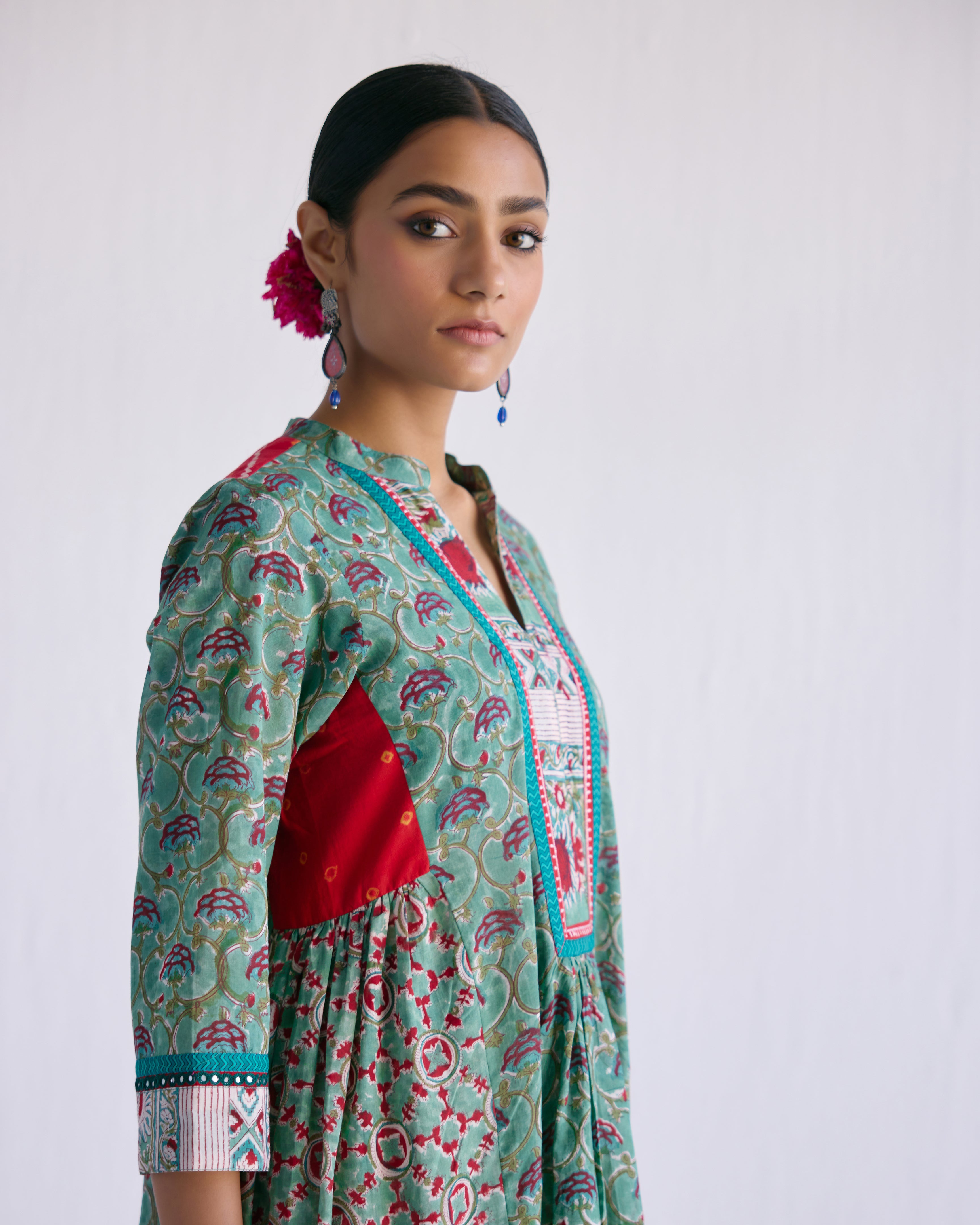 Miva Kurta Jade Red (9105721852203)
