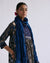 Rozana Cotton Crinkled Dupatta  Indigo (9097667838251)