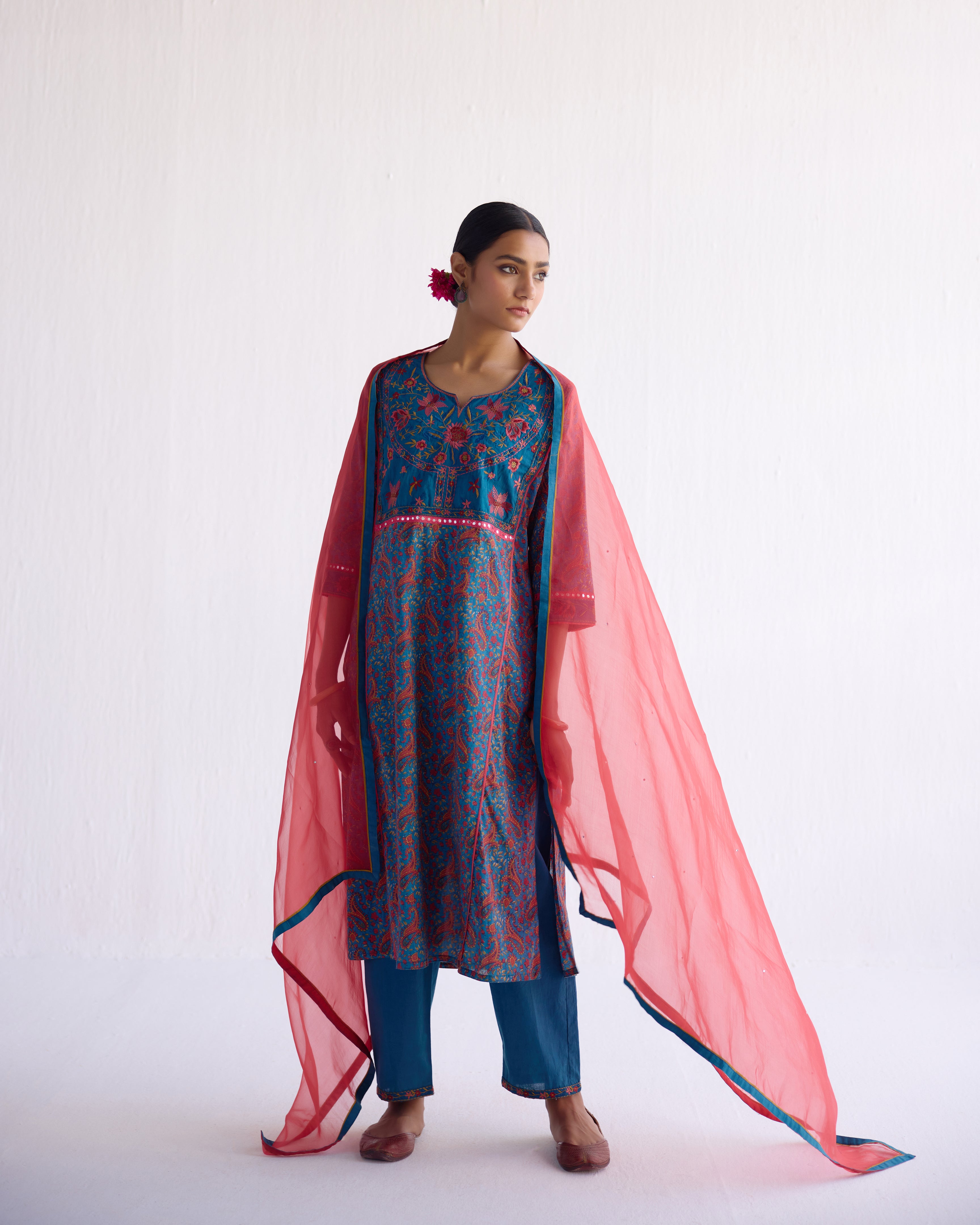 Dienne Pant Teal Blue (9097243787563)