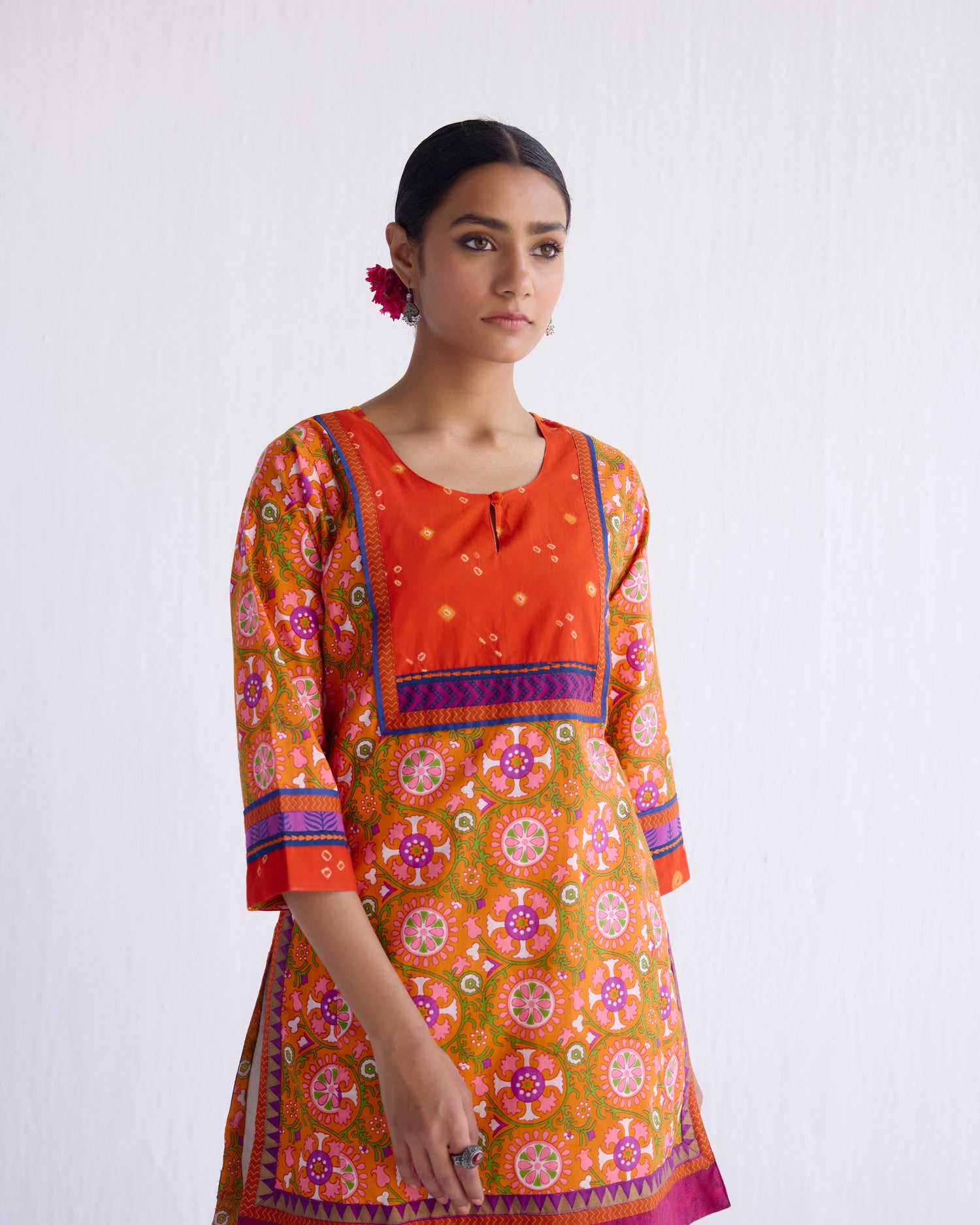 Kurti Orange Red (9099940331819)