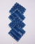 Reversible Coaster Blue White (Set Of 4) (9104542007595)