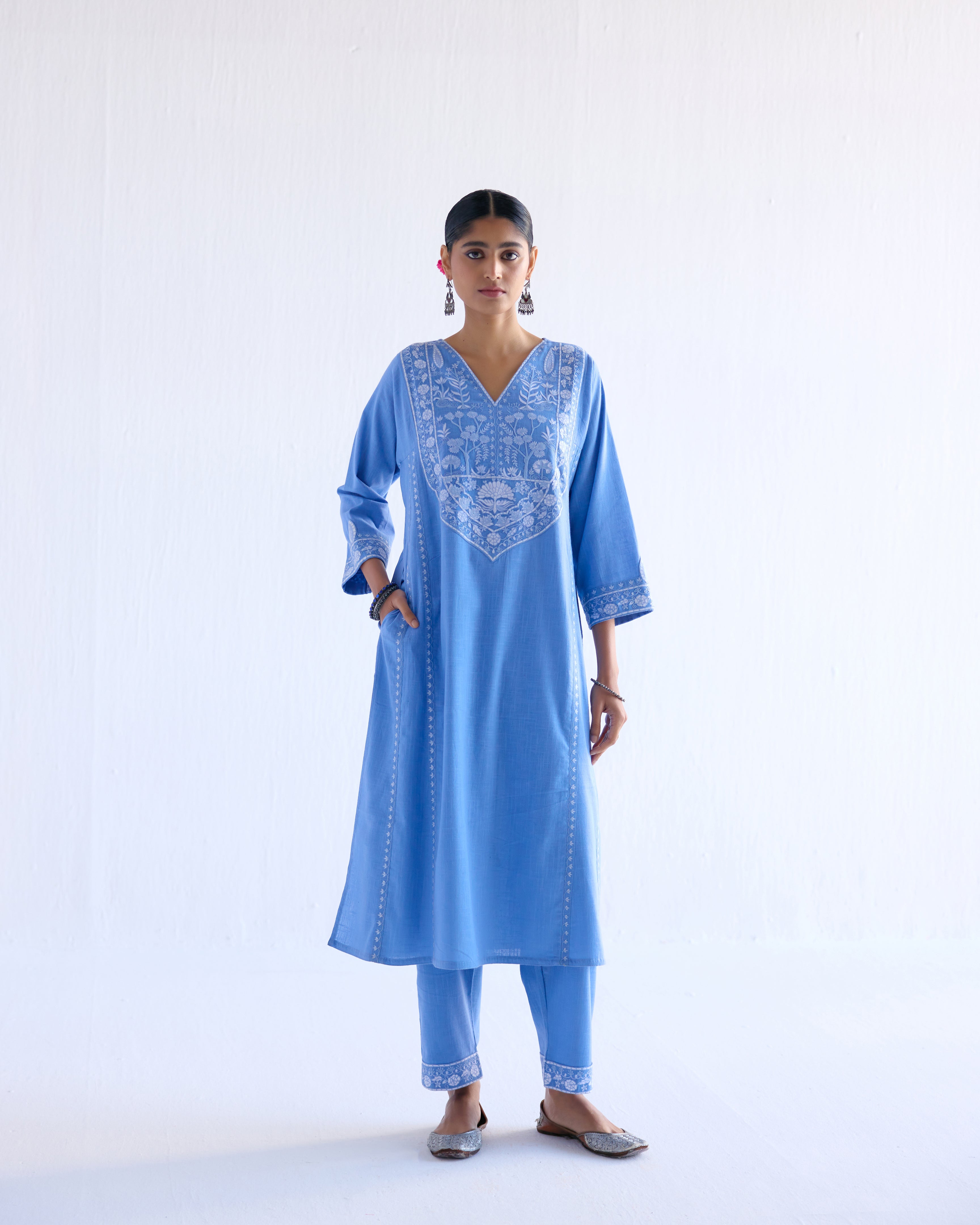 Tulsi Kurta Sky Blue (9097173500203)