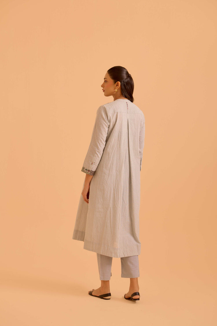 Moko Cotton Printed Co-Ord Set Grey