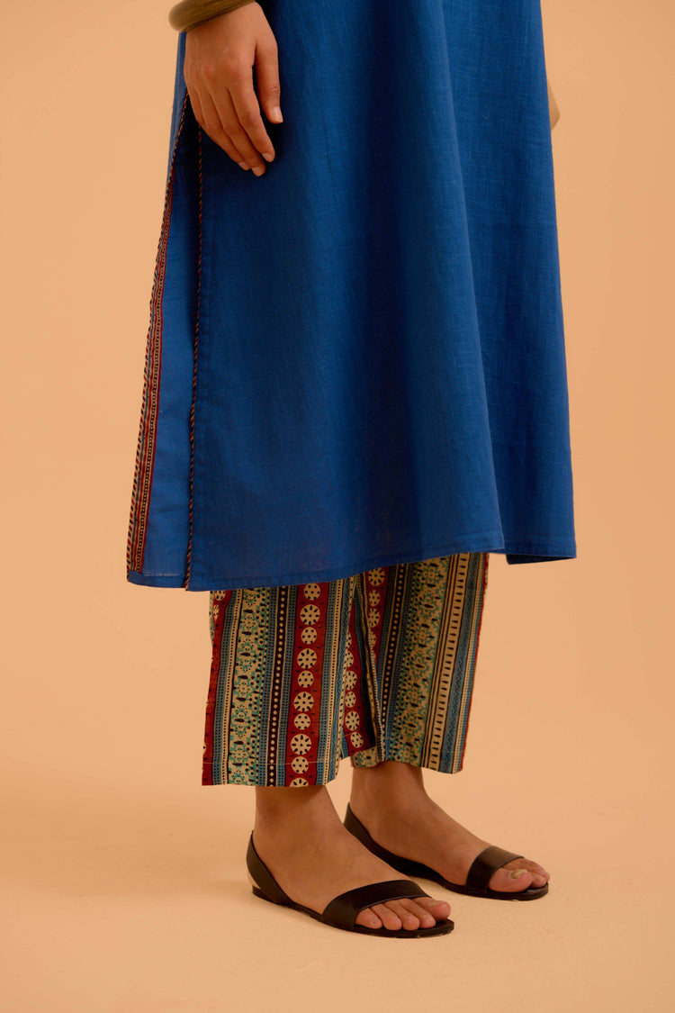 Kaia Cotton Slub Co-Ord Set Blue