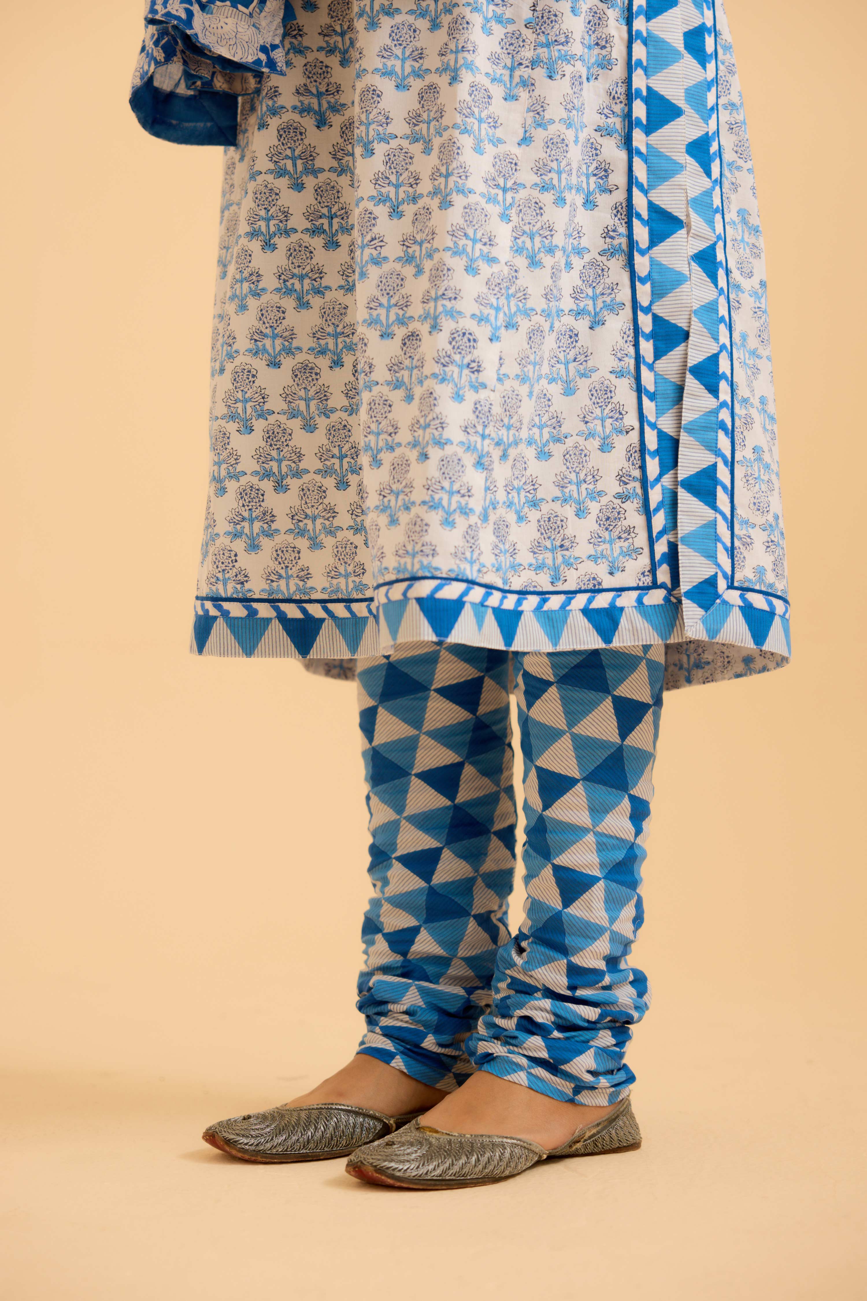 Rozana Bottom Blue White