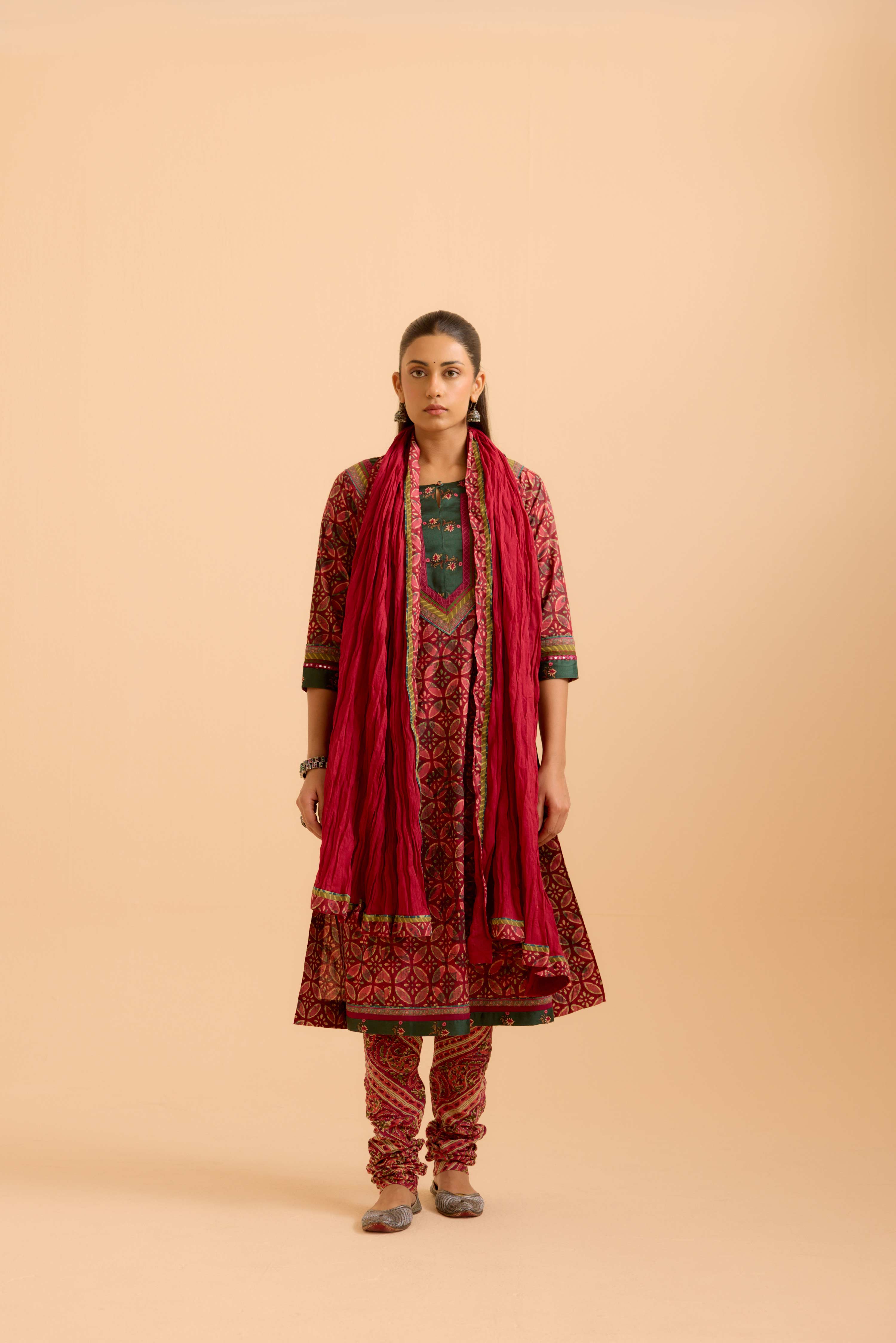 Rozana Dupatta Mauve
