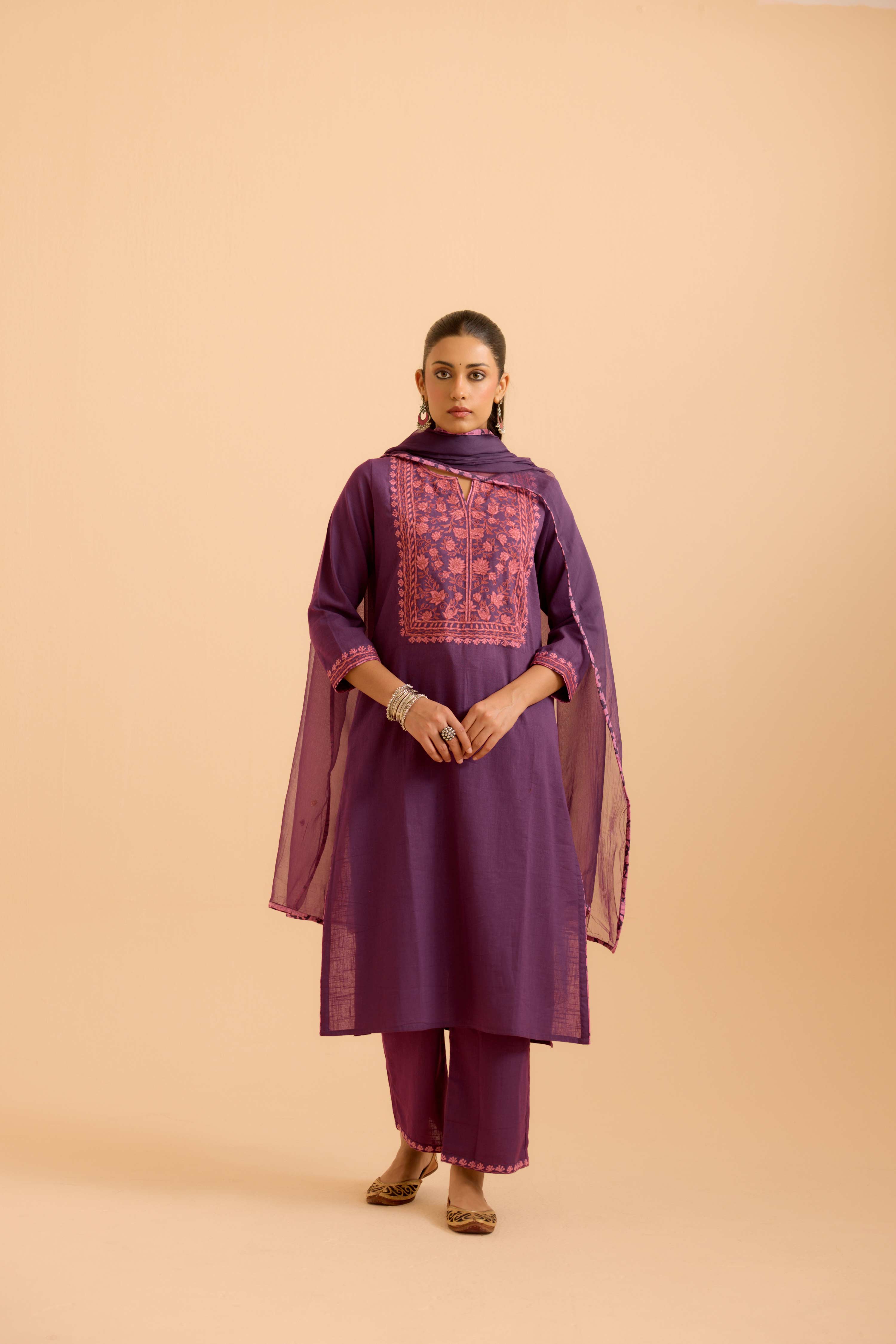 Elena Pant Purple