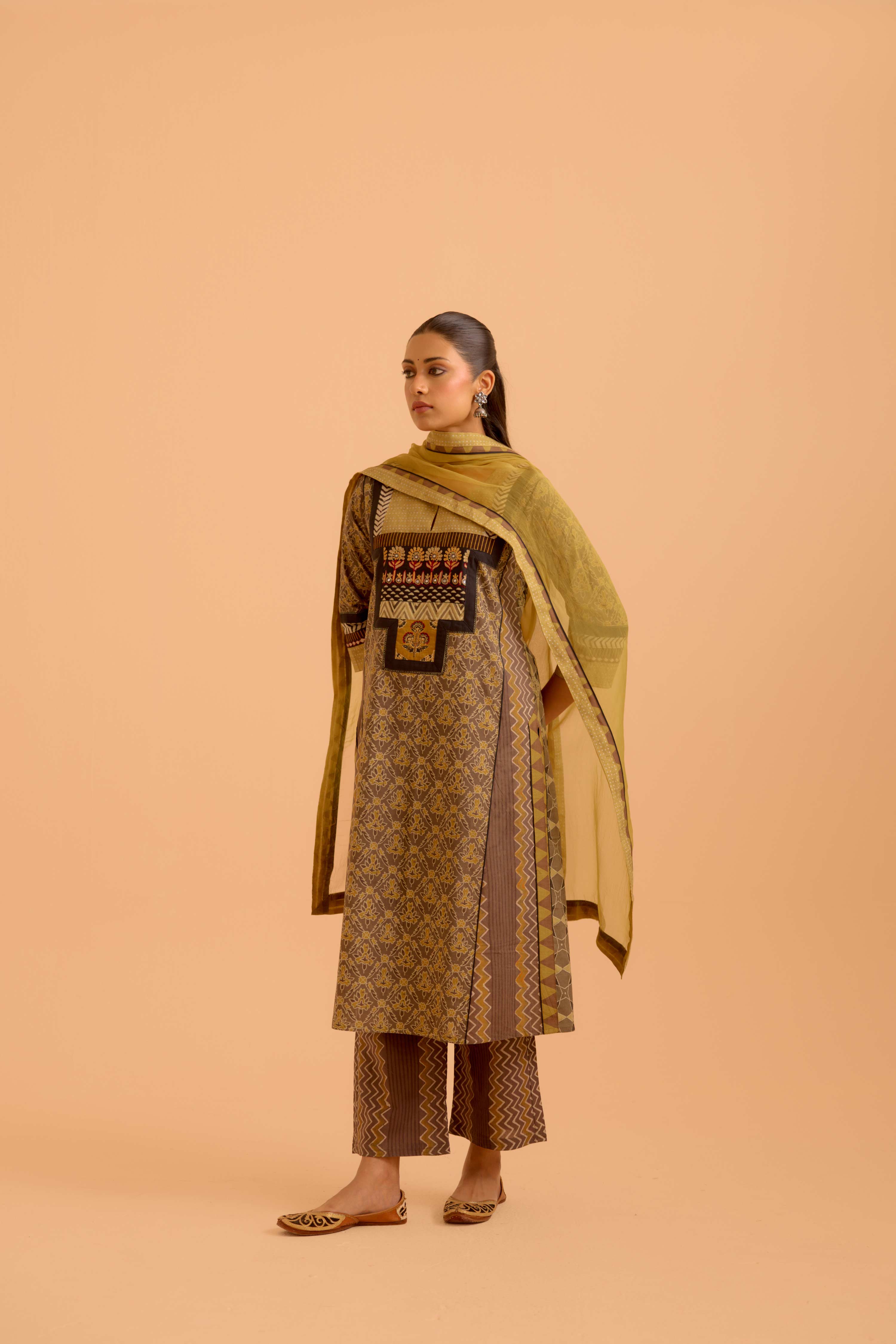 Medh Dupatta Yellow
