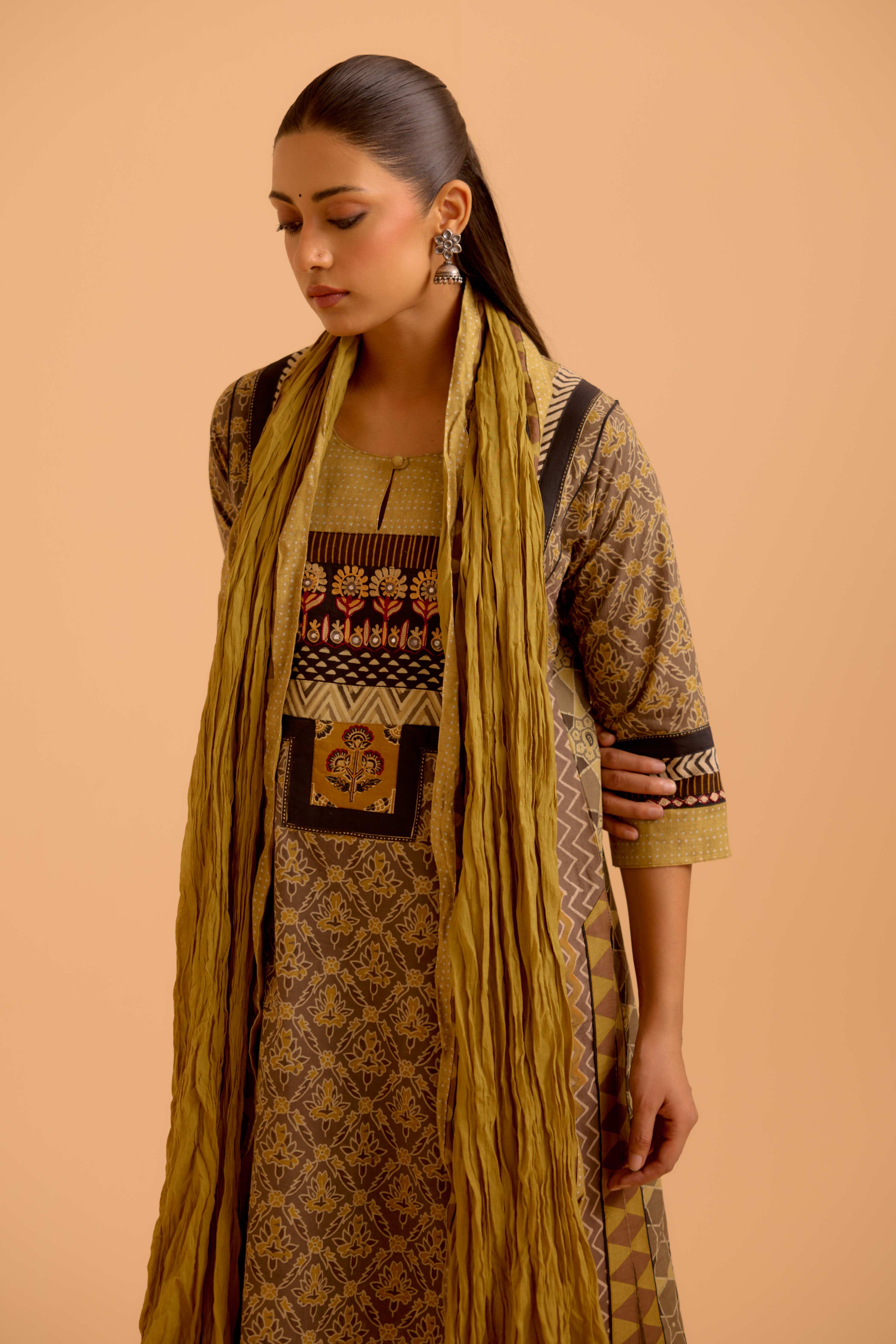 Rozana Dupatta Yellow