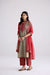 Adya Cotton Hand Block Printed Kurta Black Beige (10104262754603)