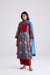 Adya Cotton Hand Block Printed Kurta Grey Maroon (10104461754667)