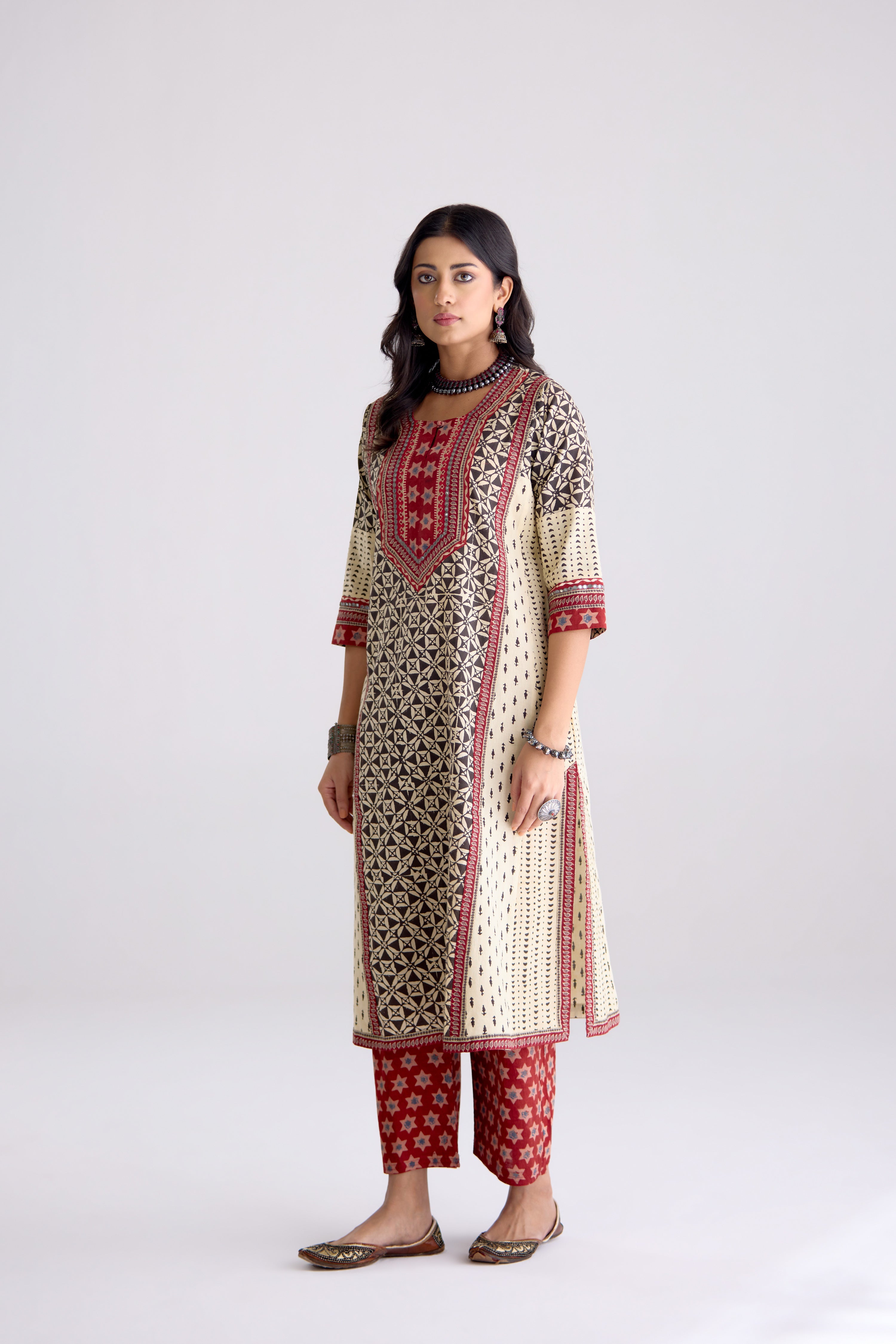 Rozana Pant Maroon (10104265802027)