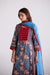 Adya Cotton Hand Block Printed Kurta Grey Maroon (10104461754667)
