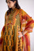 Anarkali Collar Cotton Printed Kurta Mustard (10104502354219)
