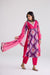 Tulsi Cotton Printed Embroidered Kurta Purple Pink (10106228932907)