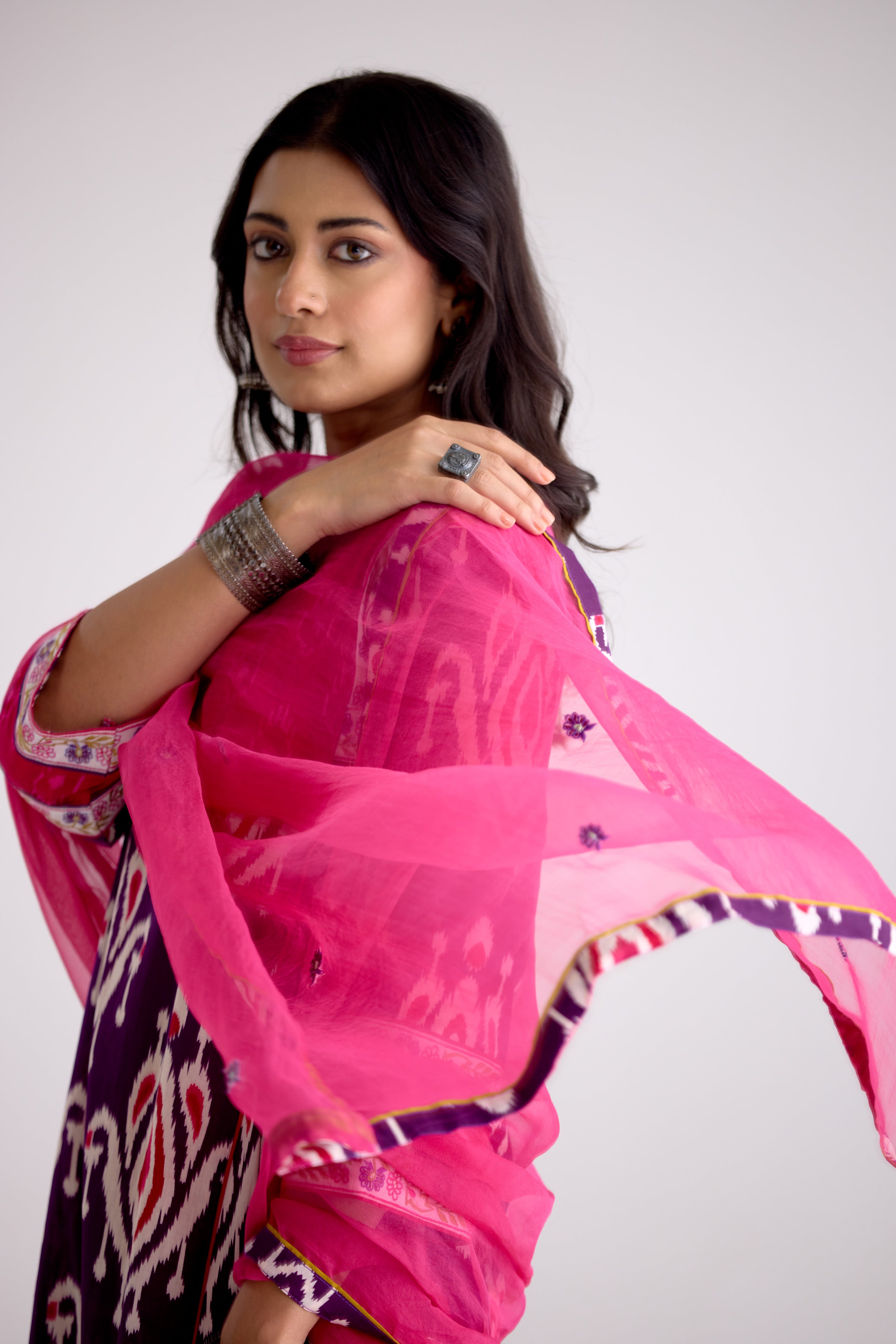 Tulsi Dupatta Pink (10106250559787)